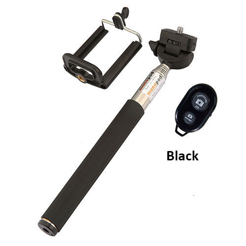 Selfie Stick With Bluetooth Remote