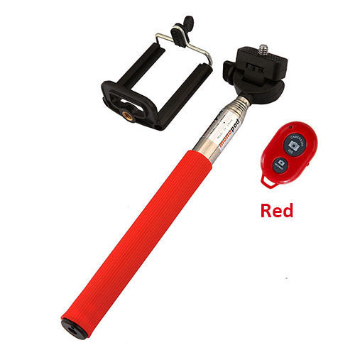Selfie Stick With Bluetooth Remote